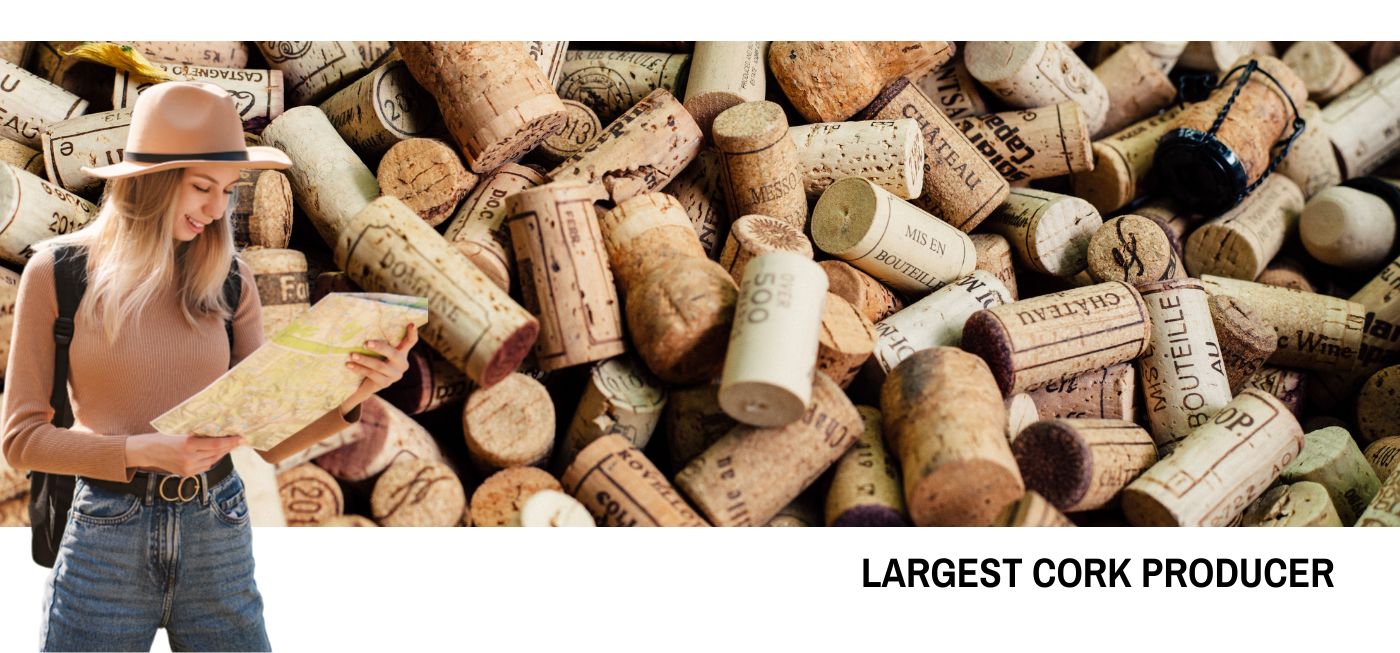 portugal is largest cork producer