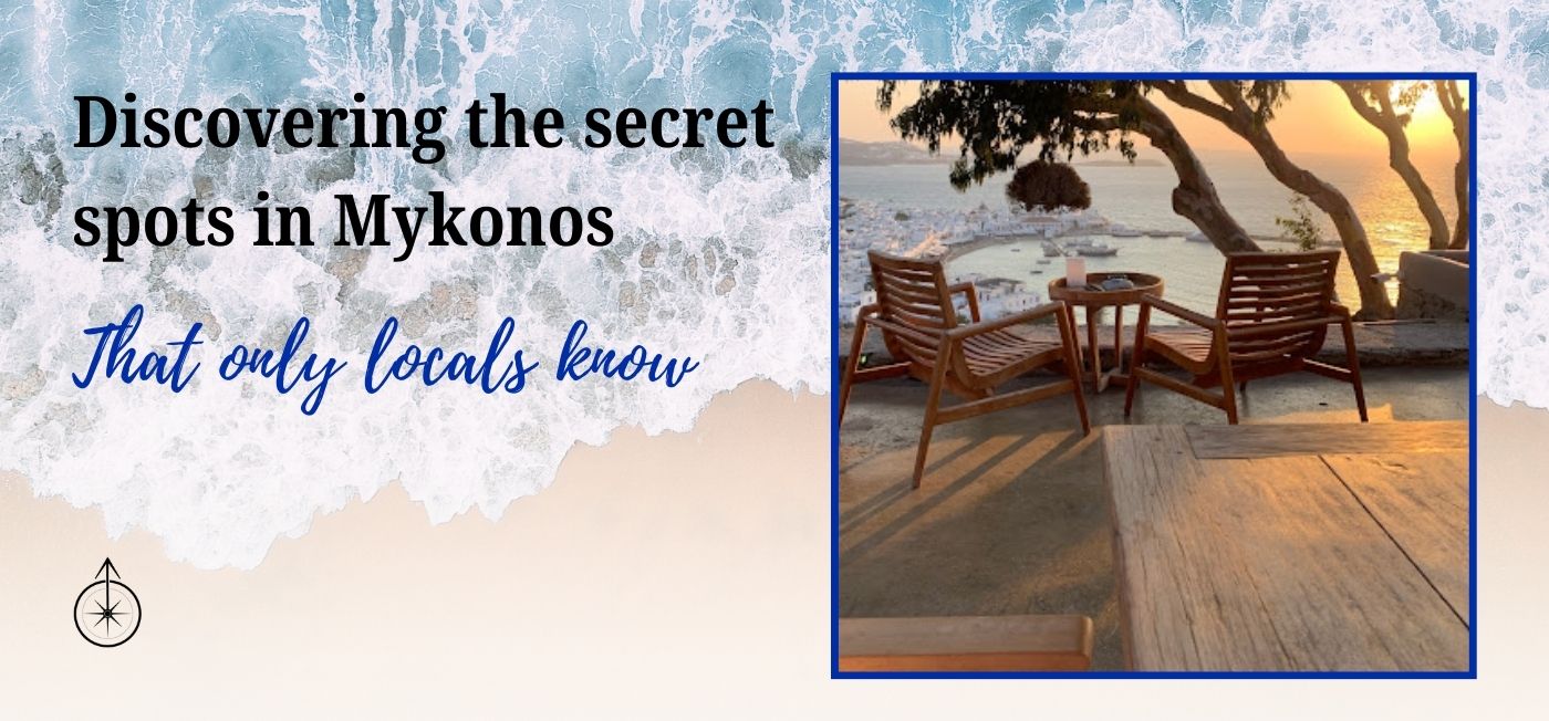 Infographic: Discovering the secret spots in Mykonos that only locals know