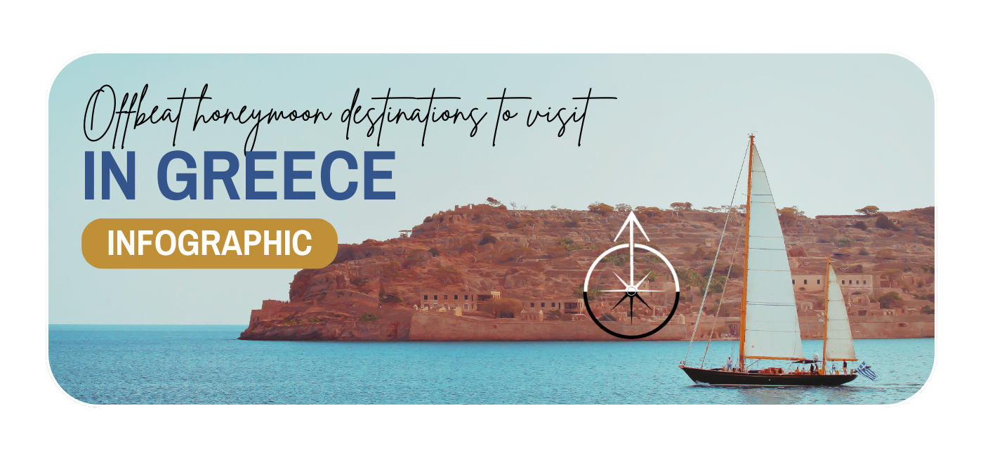 Infographic - Offbeat honeymoon destinations to visit in Greece