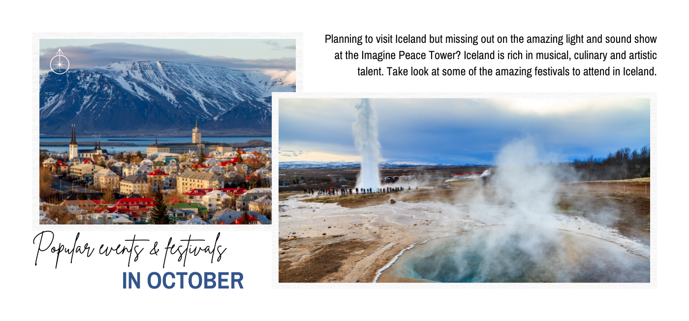 popular events and festivals in iceland in october