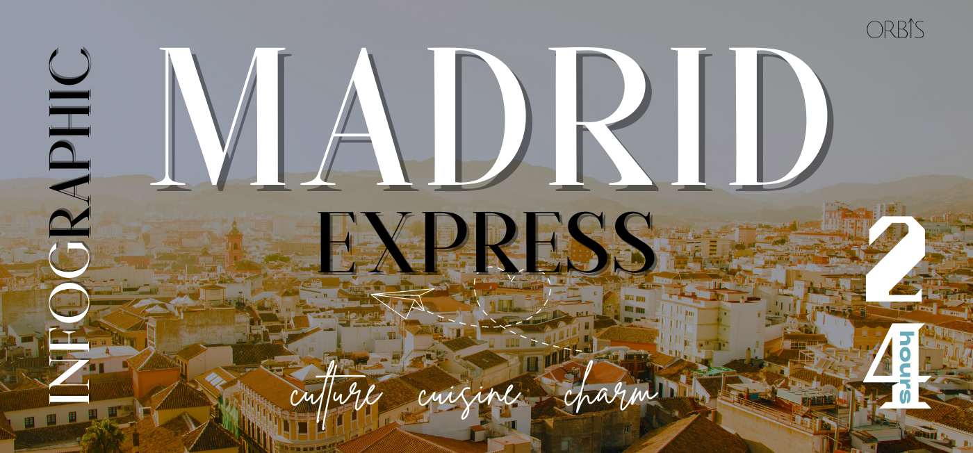 Infographic - Madrid Express - 24 hours of culture, cuisine and charm