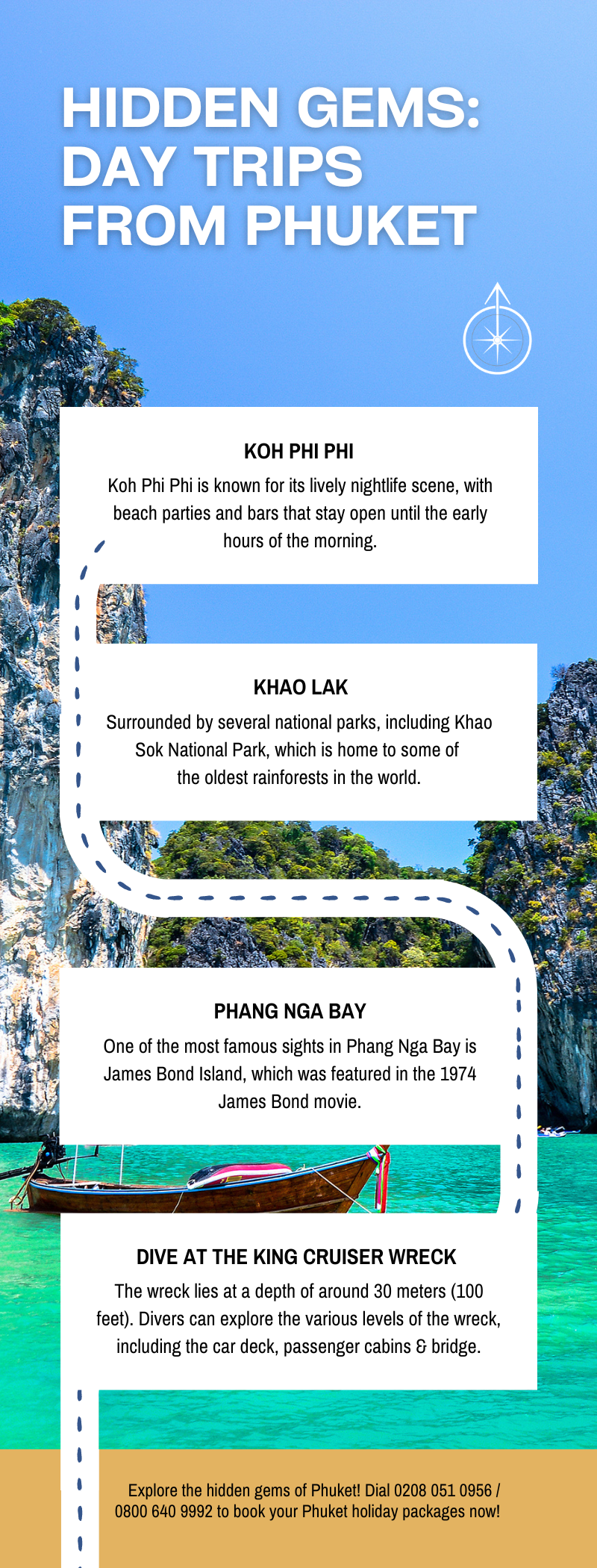 captivating infographics on best phuket day trips 
