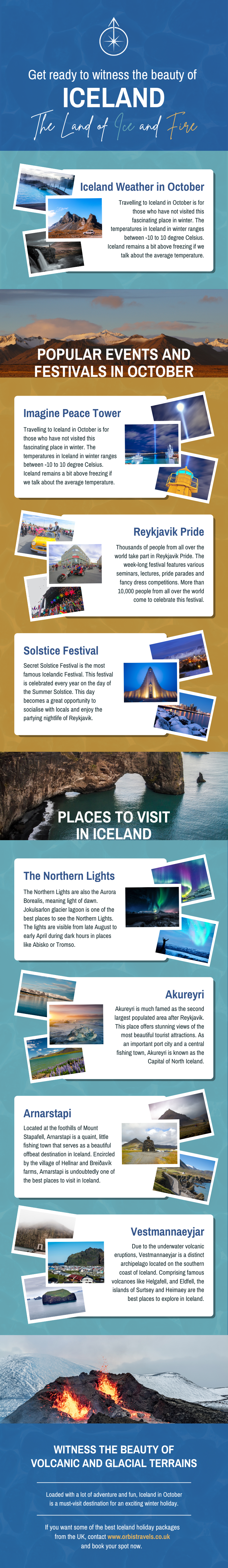 witness the beauty of iceland infographic - free download