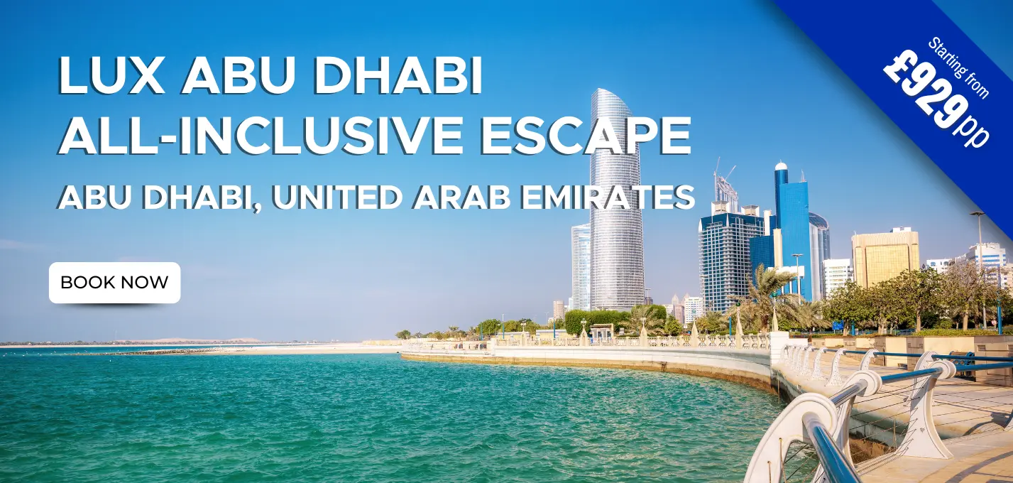 Lux Abu Dhabi All-Inclusive Escape W/Flights