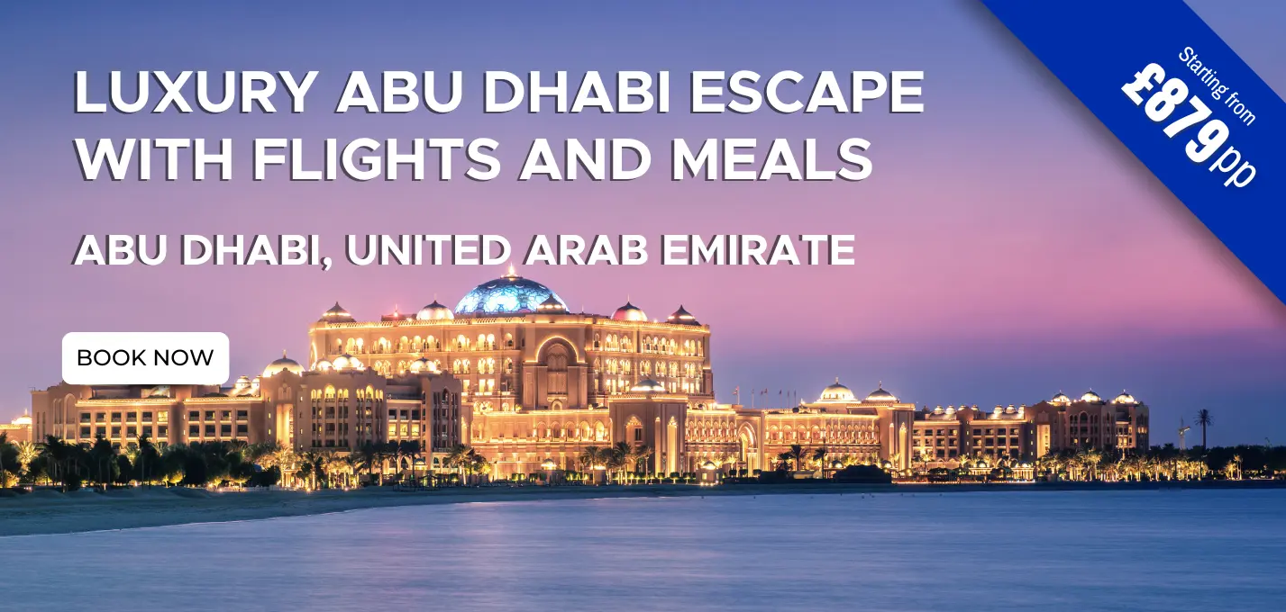 Luxury Abu Dhabi Escape W/Flights and Meals
