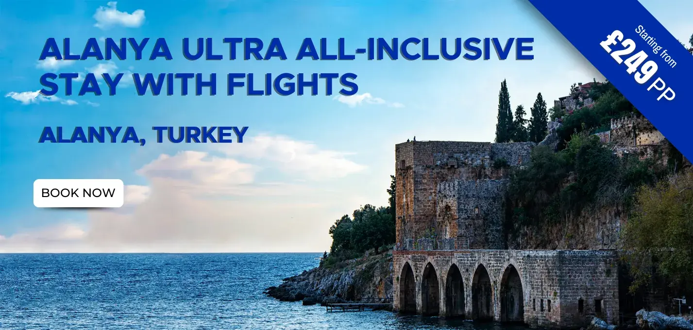 Alanya Ultra All-Inclusive Stay W/Flights