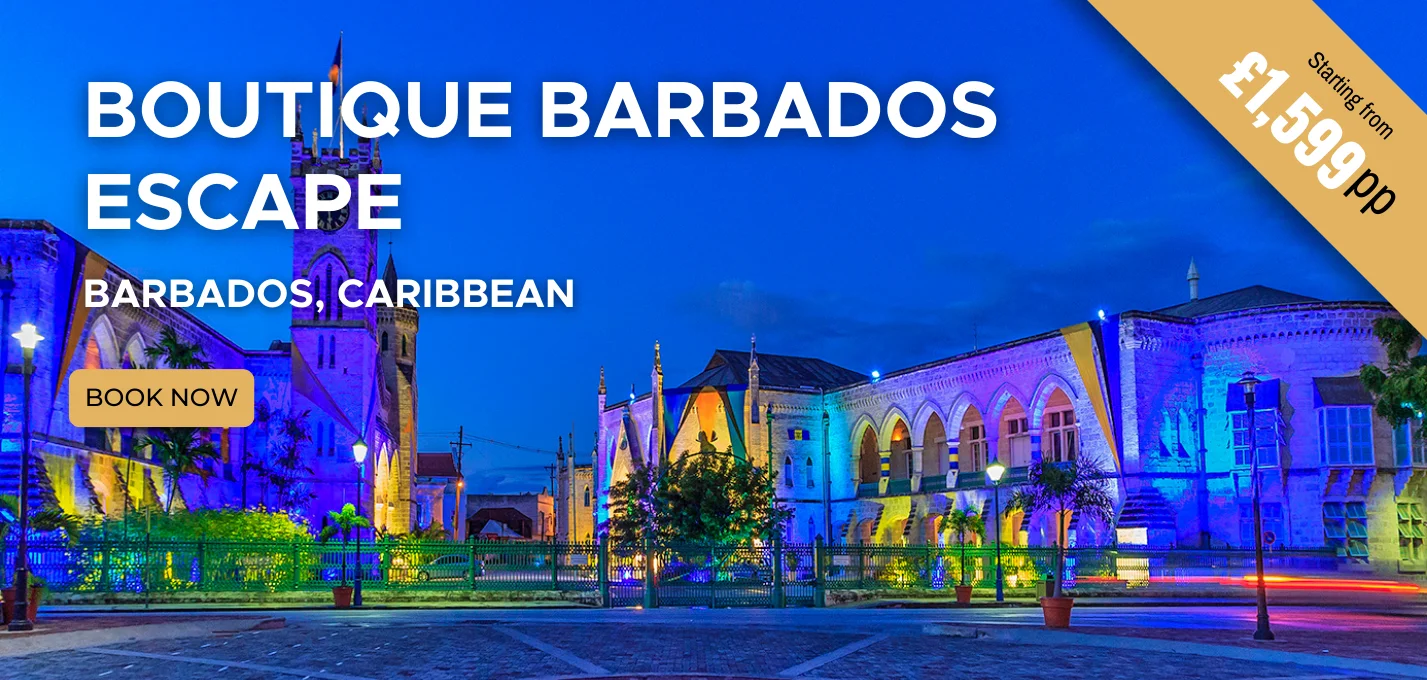 Boutique Barbados Escape W/Flights and meals