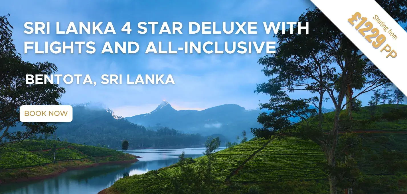 Sri Lanka 4 Star Deluxe W/Flights and All-Inclusive