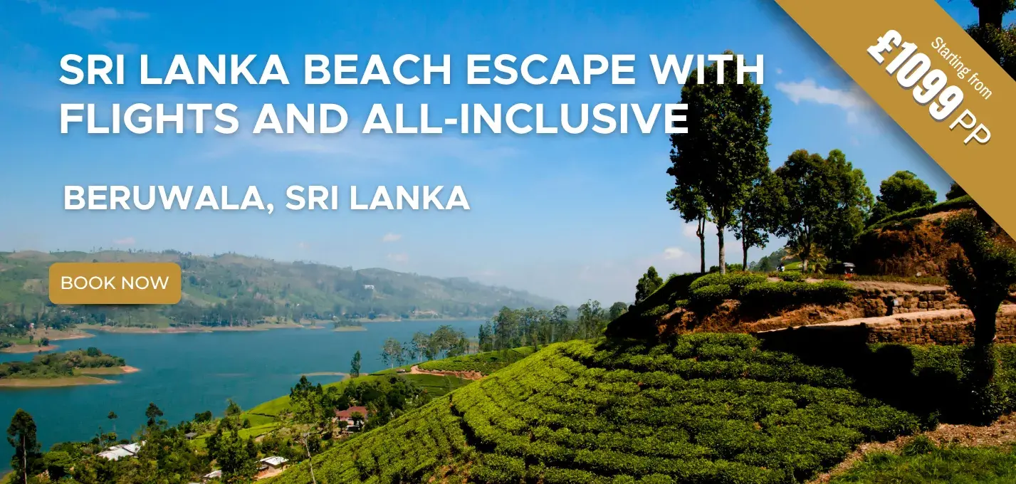 Sri Lanka Beach Escape W/Flights and All-Inclusive