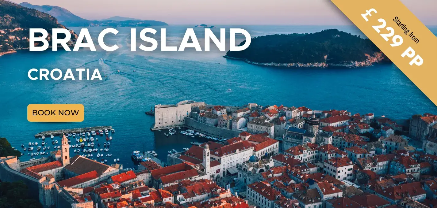 Croatia: Beach Escape on 'Ultimate' Island of Brac W/Meals