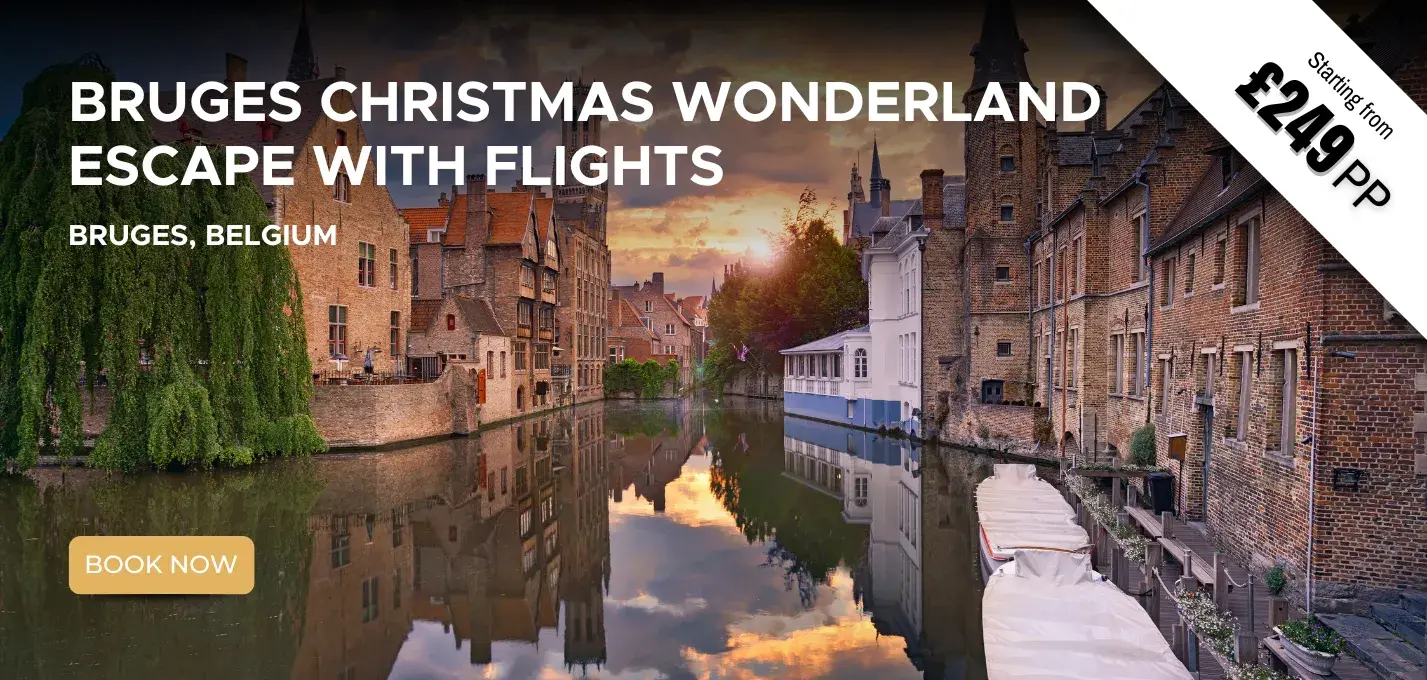 Bruges Christmas Wonderland Escape W/Flights
