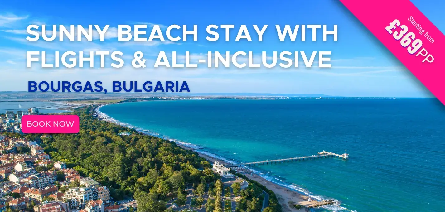 Sunny Beach Stay W/Flights and All-Inclusive