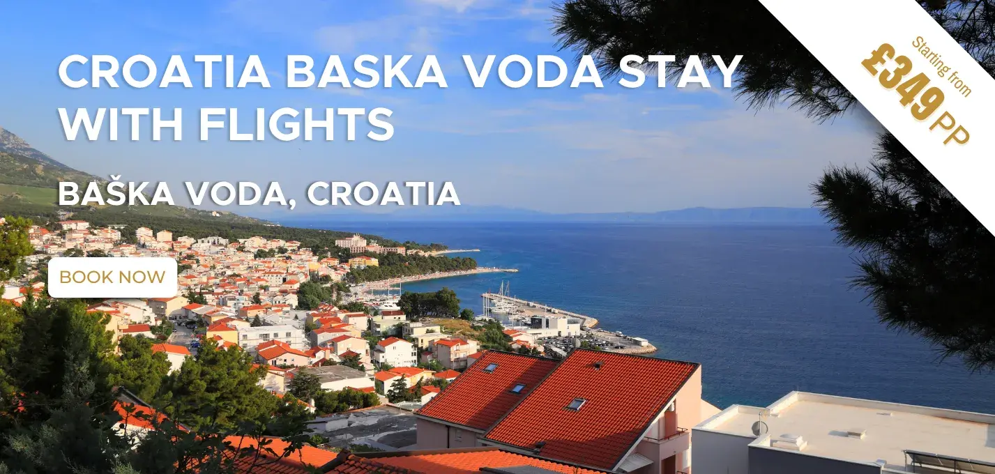 Croatia Baska Voda Stay W/Flights
