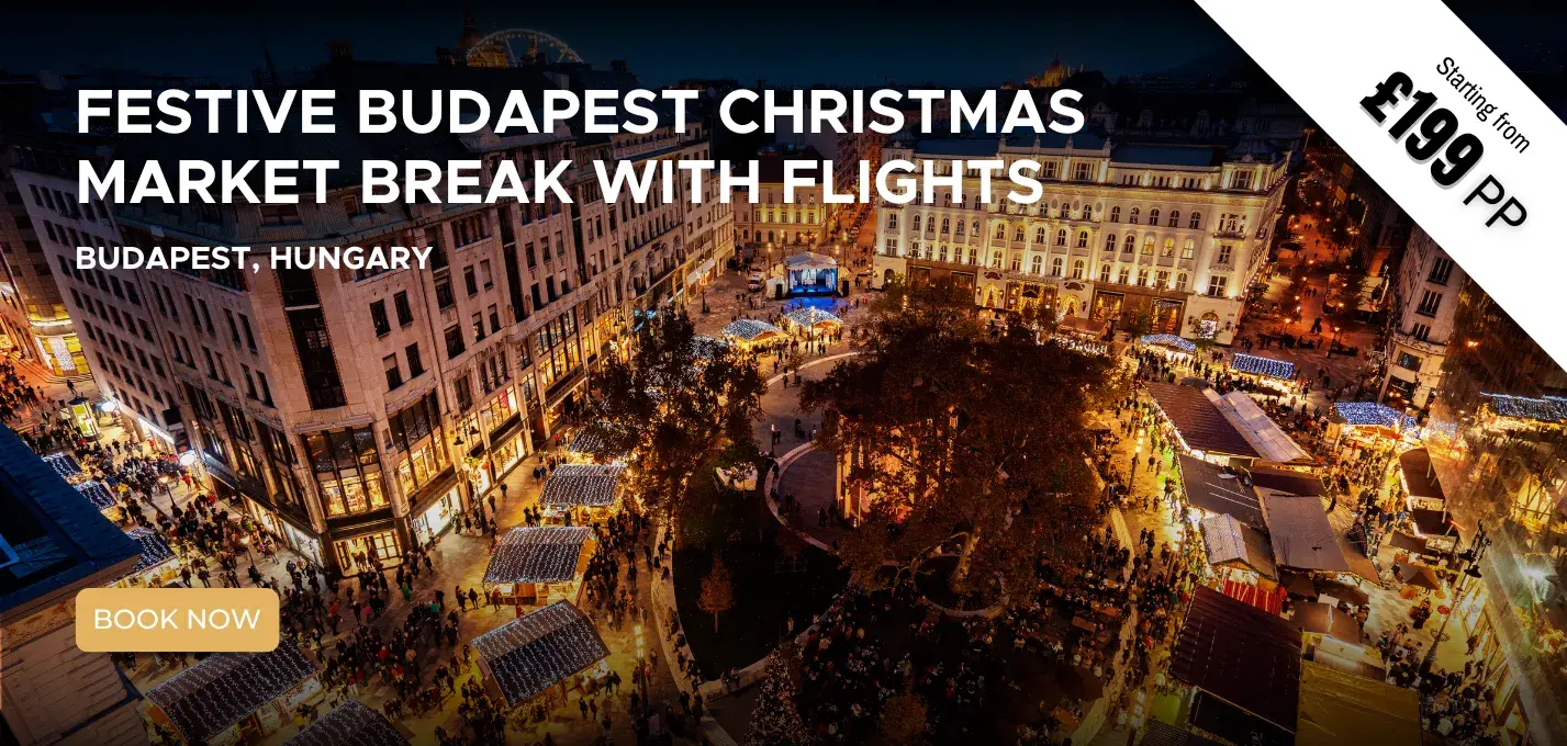 Festive Budapest Christmas Market Break W/Flights