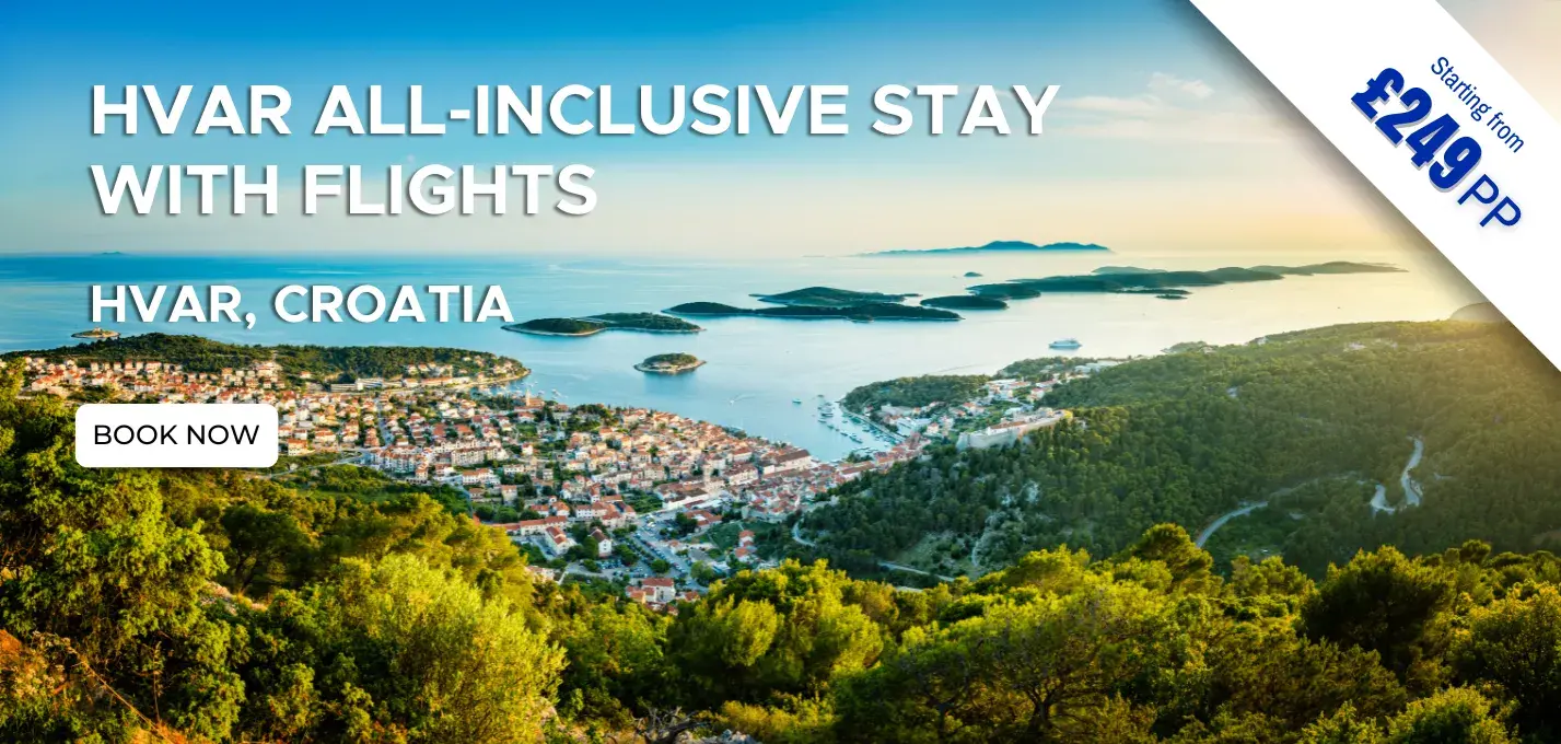 Hvar All-Inclusive Stay W/Flights