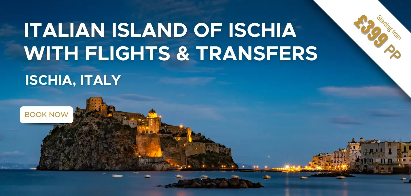 Italian Island of Ischia W/Flights & Transfers