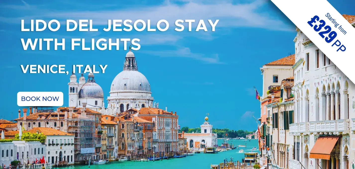 Lido Del Jesolo Stay W/Flights