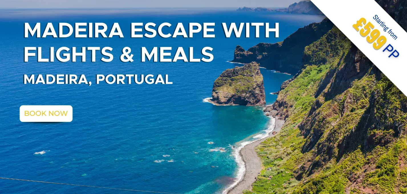 Madeira Escape W/Flights and Meals