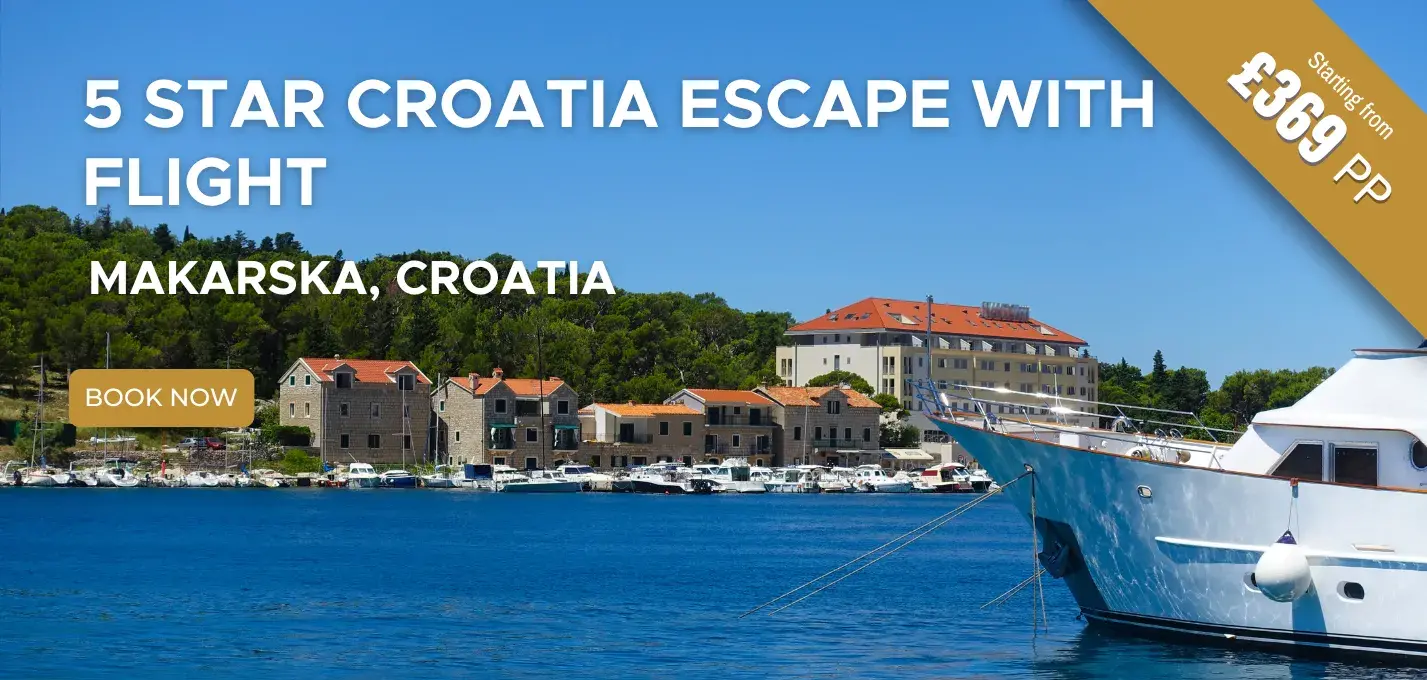 5 Star Croatia Escape W/Flight