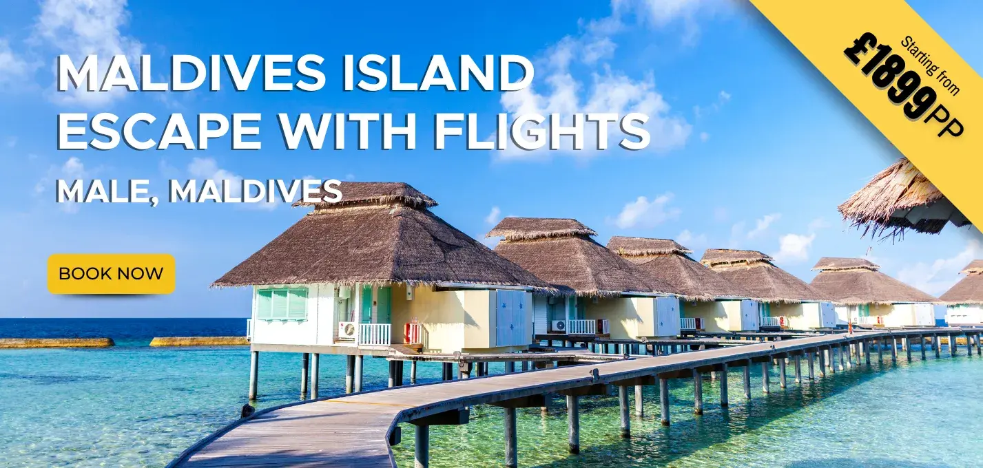 Maldives Island Escape All Inclusive W/Flights & Speed Boat Transfers