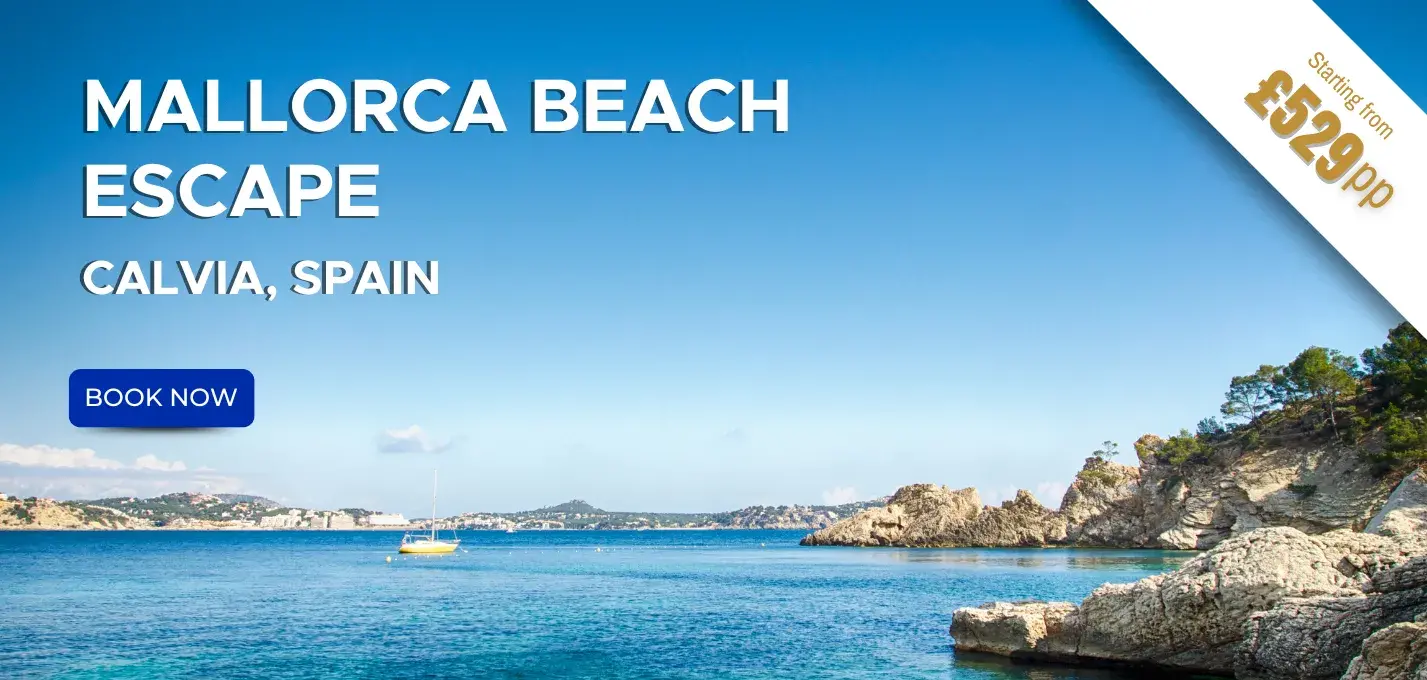 Mallorca Beach Escape W/Flights and All-inclusive