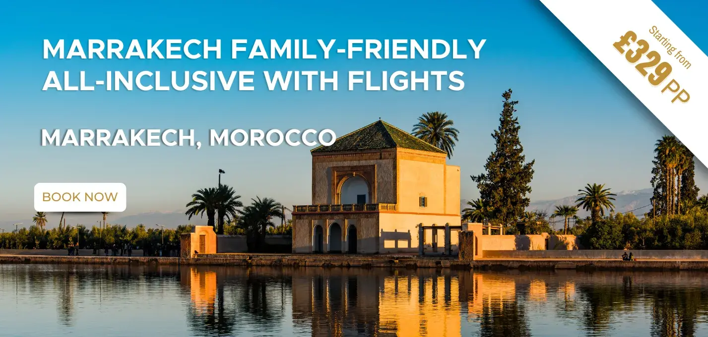 Marrakech Family-Friendly All-Inclusive W/Flights