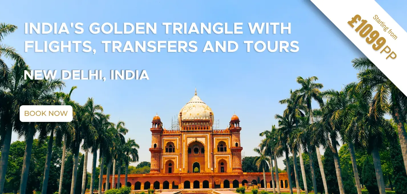 India's Golden Triangle W/Flights, Transfers and Tours
