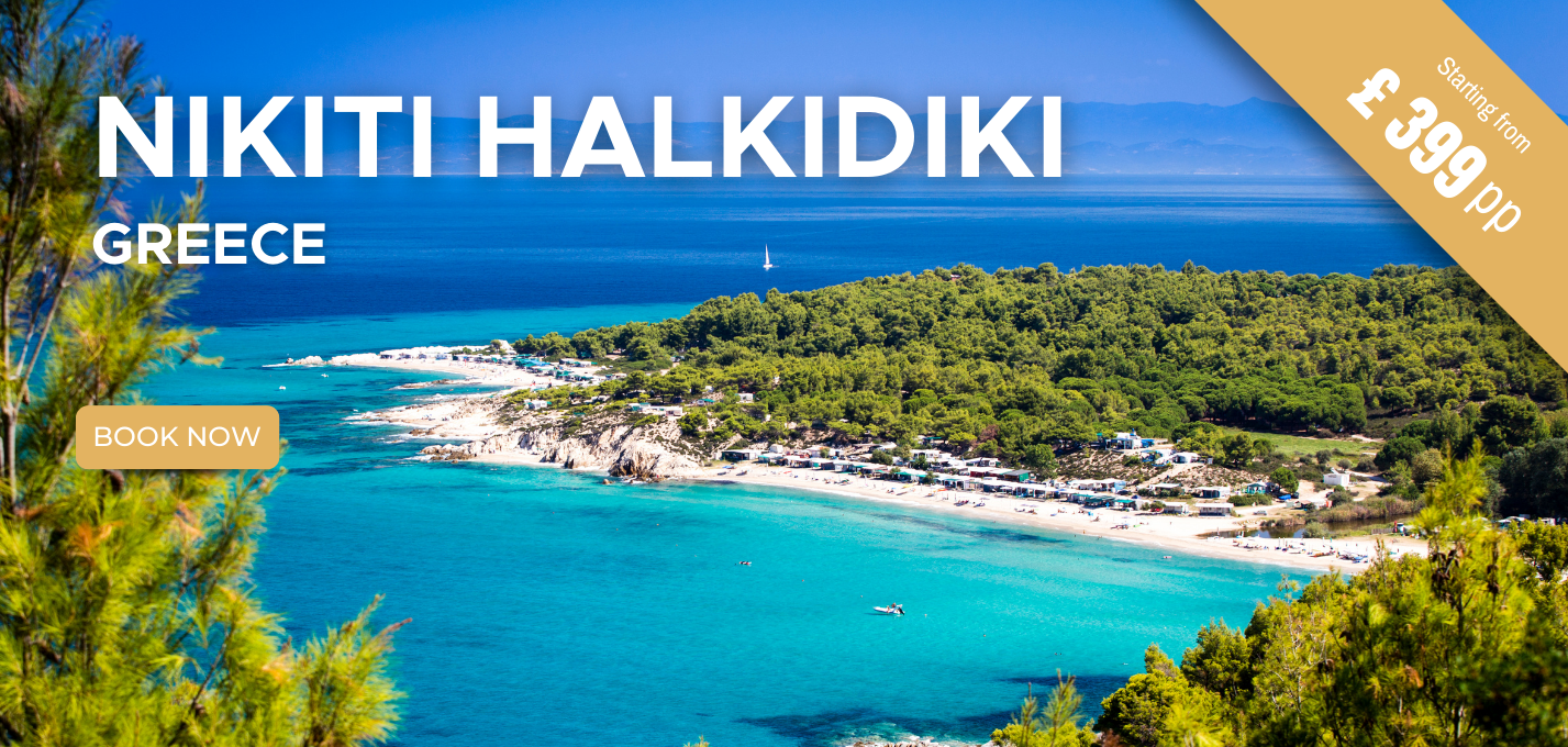 Greece: 5 Star lux suite week in Halkidiki w/meals, flights & Cooking lessons