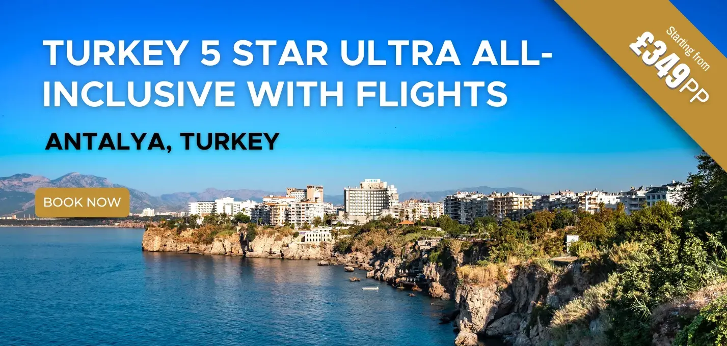 Turkey 5 Star Ultra All-Inclusive W/Flights