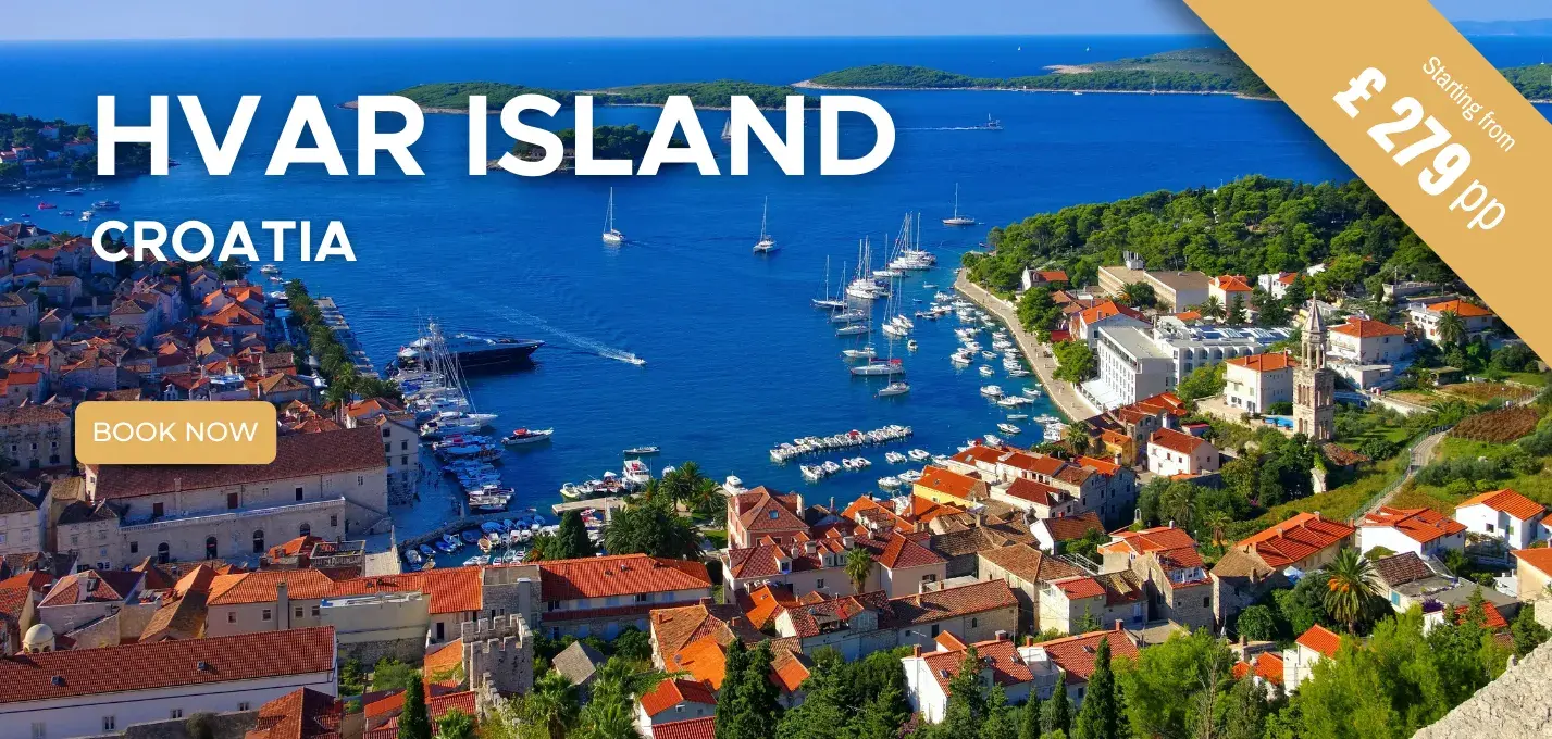 Croatia: Hvar Island Beach Escape W/Meals
